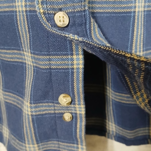 Wrangler Rugged Wear Long Sleeve Shirt Size 3XL Plaid Button Down Workwear - Picture 7 of 10